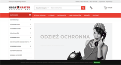Desktop Screenshot of mega-master.pl